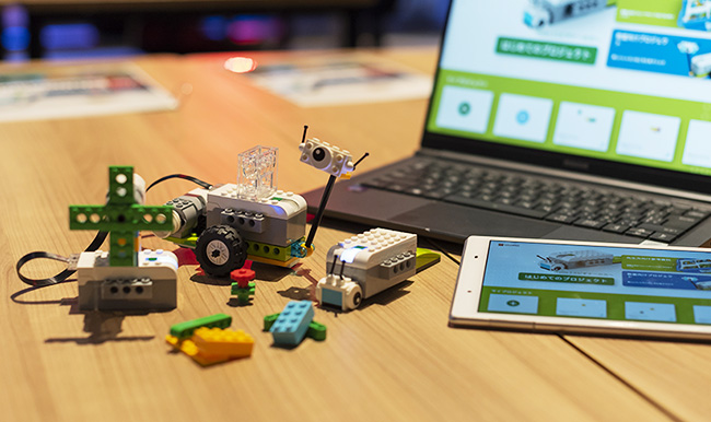 ロボットプログラミング体験